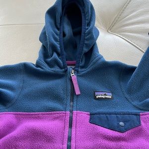 Patagonia Baby Micro D Snap-T zip up like new